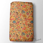 Kalamkari Floral Digital Printed Fabric For Dress Online